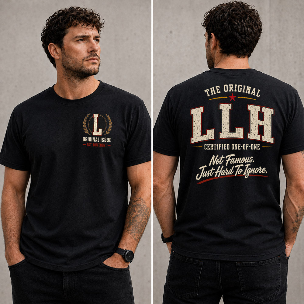 LLH W65-F6-168 – Personalized Original Issue Apparel “The Original NAME Certified One-of-One"