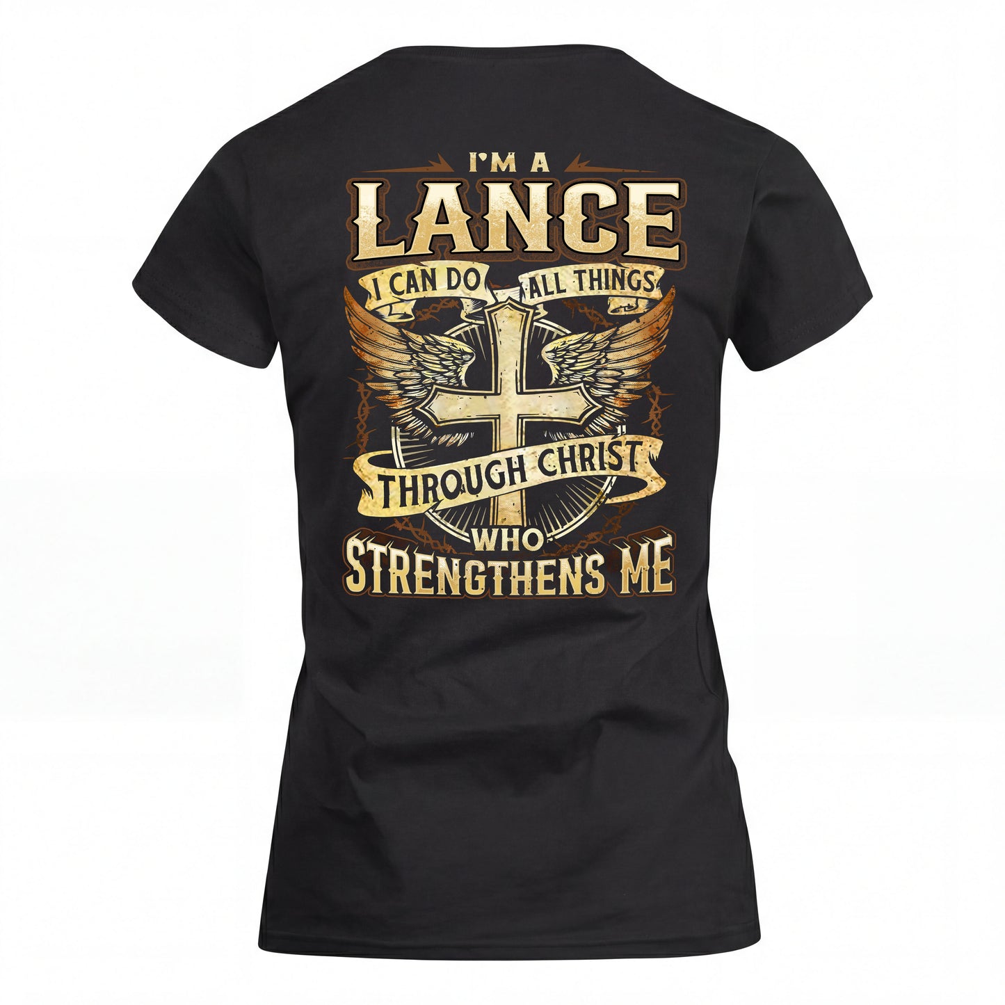 LANCE HH88-K2–Personalized Name Quote T-Shirt