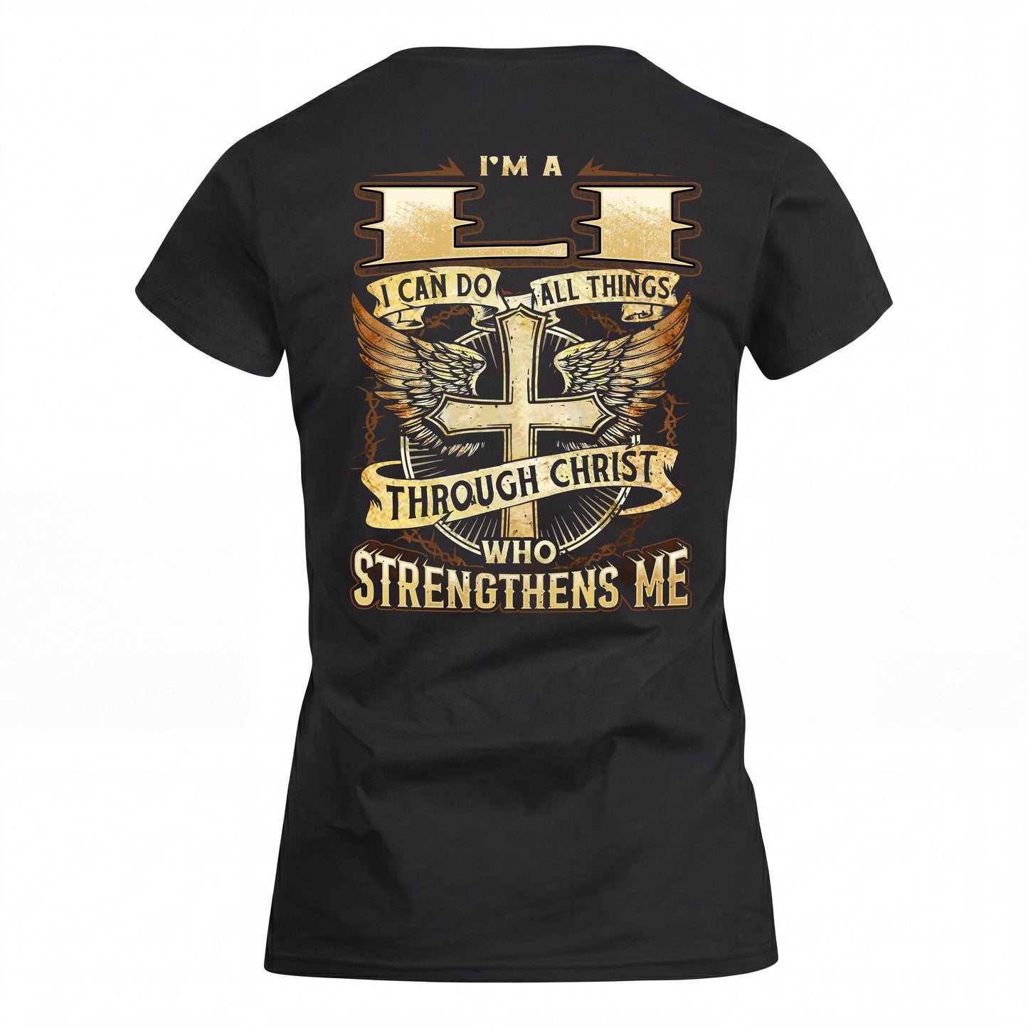 LI HH88-K2–Personalized Name Quote T-Shirt