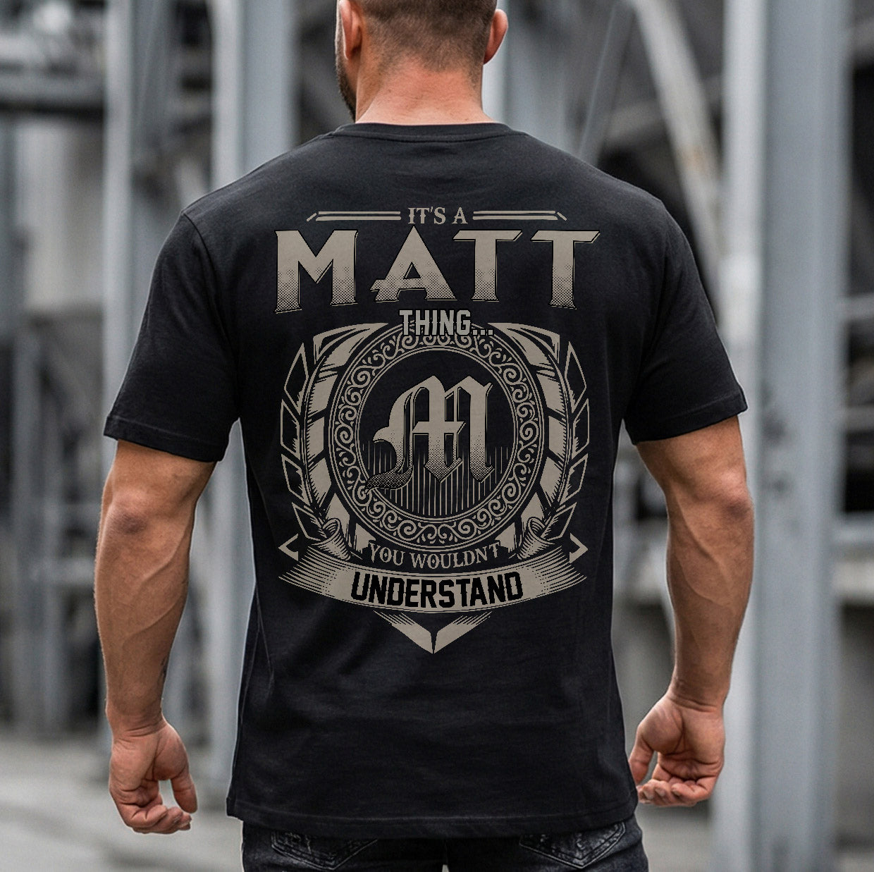 MATT HH88-K2–Personalized Name Quote Apparel “It’s an NAME Thing You Wouldn’t Understand”