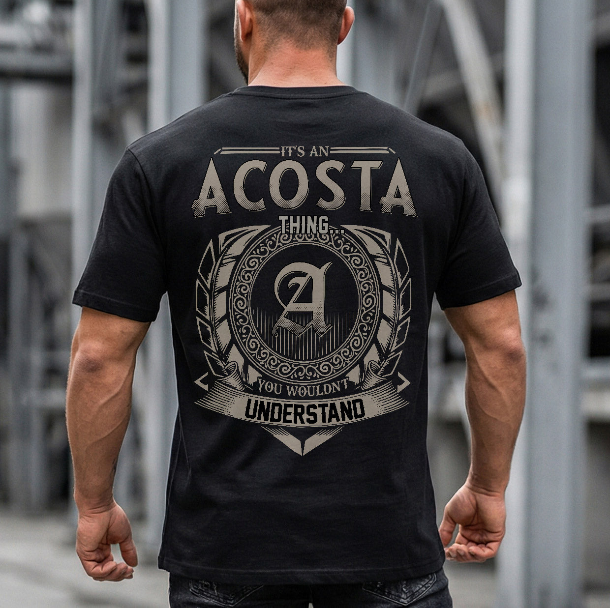 ACOSTA HH88-K2–Personalized Name Quote Apparel “It’s an NAME Thing You Wouldn’t Understand”