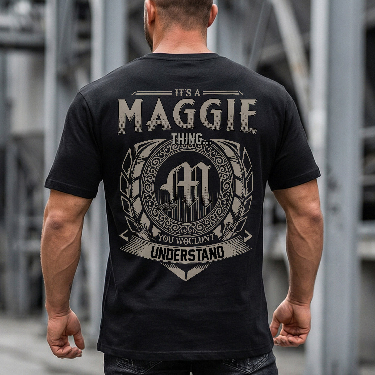 MAGGIE HH88-K2–Personalized Name Quote Apparel “It’s an NAME Thing You Wouldn’t Understand”