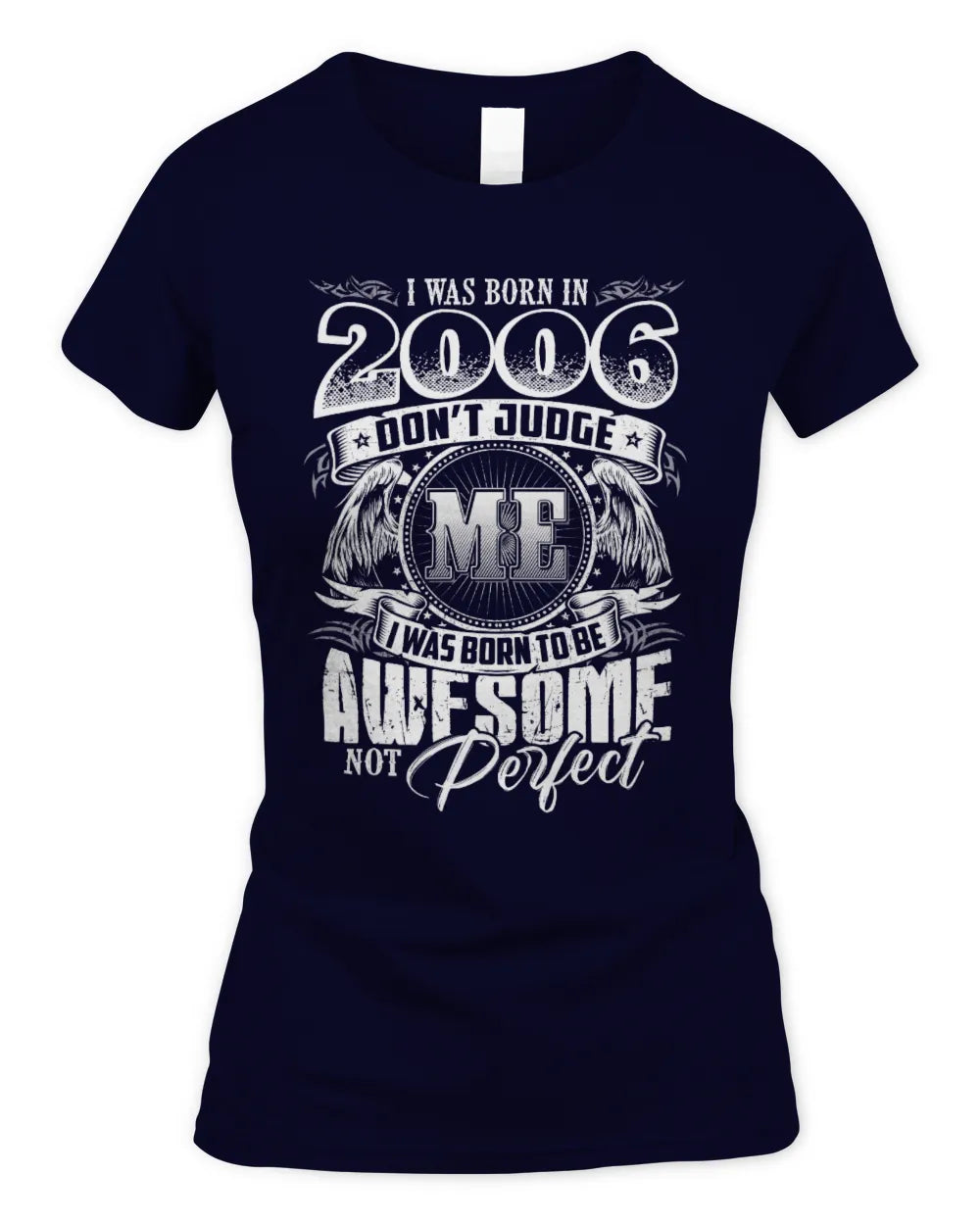 2006 HH89-K2 – Awesome Birth Year Quote T-Shirt - Women's Standard T-Shirt - Navy