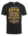 1990 HH89-K2 – Funny Birth Year Multitasker Quote T-Shirt