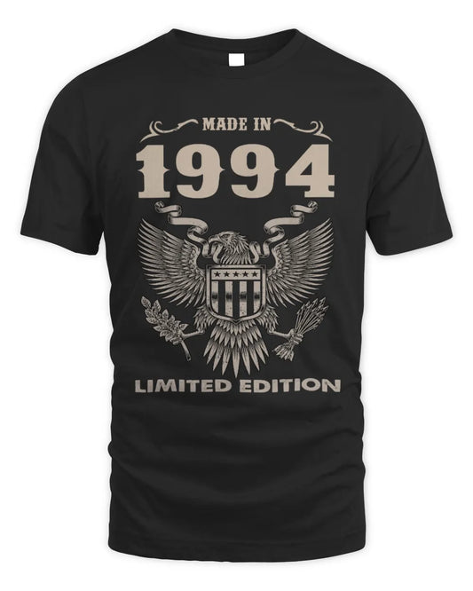 1994 HH89-K2 – Classic Birth Year Limited Edition T-Shirt - Unisex Standard T-Shirt - Black
