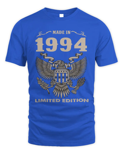 1994 HH89-K2 – Classic Birth Year Limited Edition T-Shirt - Unisex Standard T-Shirt - Royal