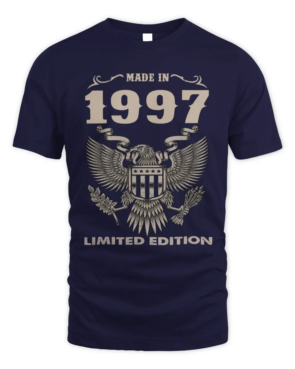 1997 HH89-K2 – Classic Birth Year Limited Edition T-Shirt - Unisex Standard T-Shirt - Navy