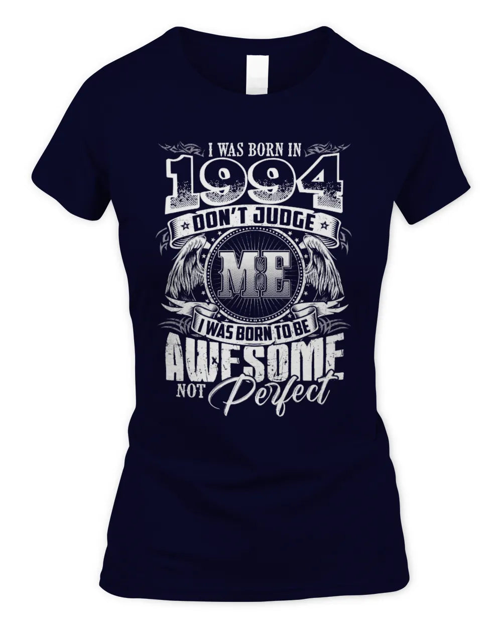 1994 HH89-K2 – Awesome Birth Year Quote T-Shirt - Women's Standard T-Shirt - Navy
