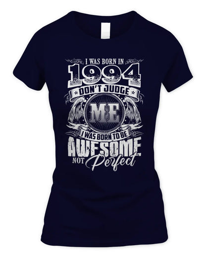 1994 HH89-K2 – Awesome Birth Year Quote T-Shirt - Women's Standard T-Shirt - Navy