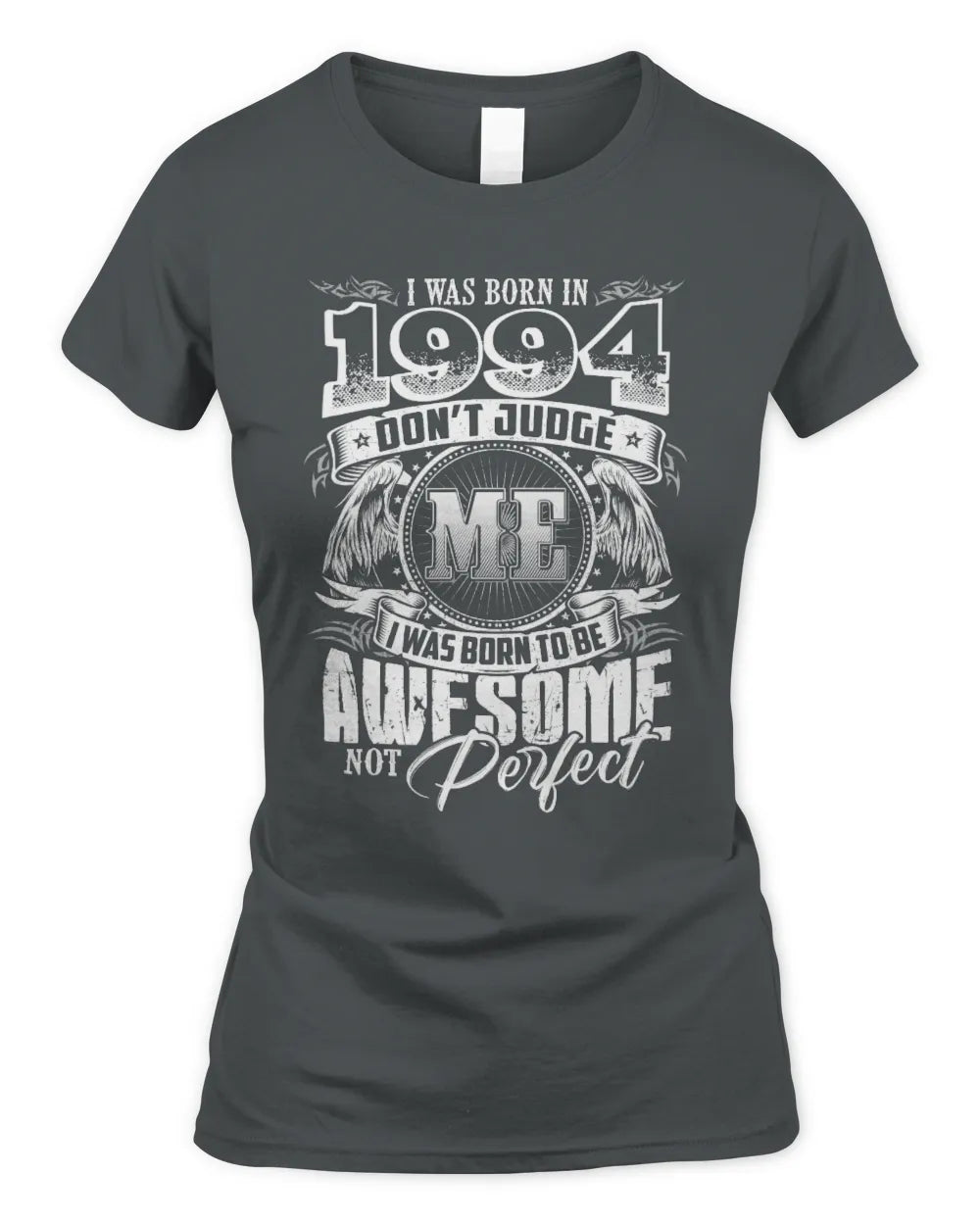 1994 HH89-K2 – Awesome Birth Year Quote T-Shirt - Women's Standard T-Shirt - Charcoal