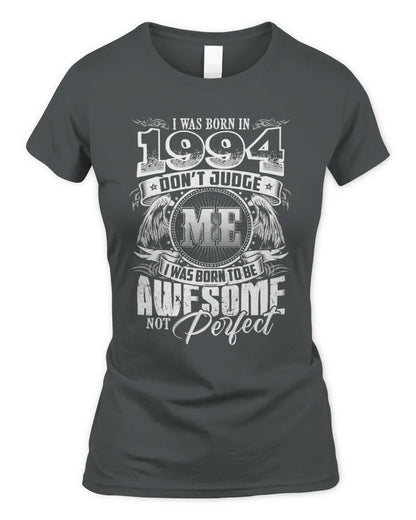 1994 HH89-K2 – Awesome Birth Year Quote T-Shirt - Women's Standard T-Shirt - Charcoal