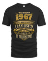 1967 HH89-K2 – Funny Birth Year Multitasker Quote T-Shirt