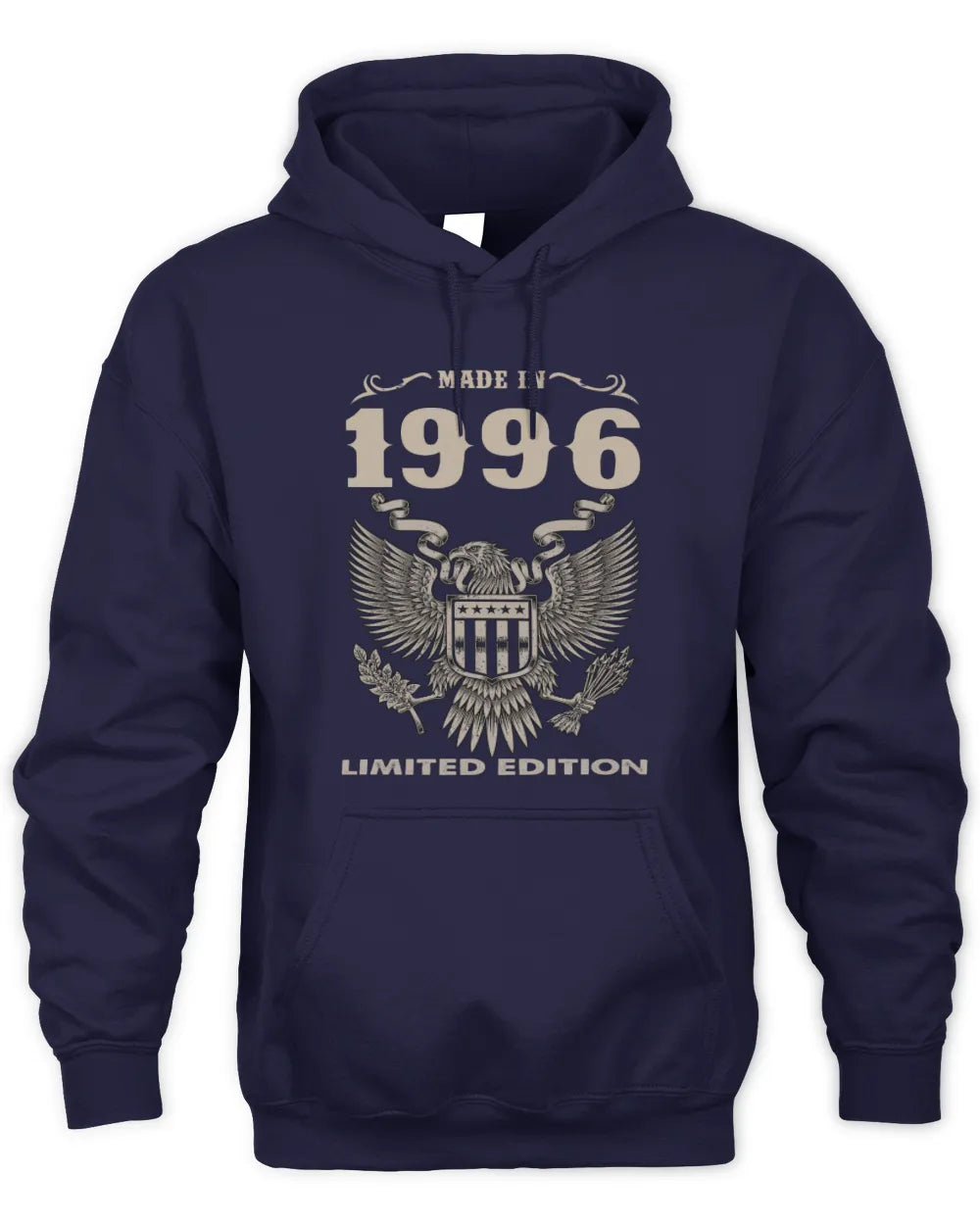 1996 HH89-K2 – Classic Birth Year Limited Edition T-Shirt - Unisex Hoodie - Navy