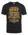 1987 HH89-K2 – Funny Birth Year Multitasker Quote T-Shirt