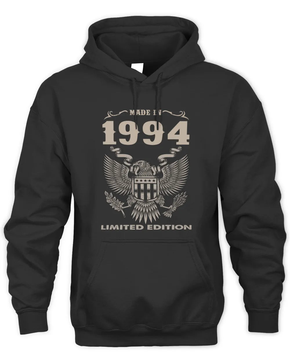 1994 HH89-K2 – Classic Birth Year Limited Edition T-Shirt - Unisex Hoodie - Black