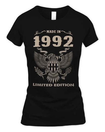 1992 HH89-K2 – Classic Birth Year Limited Edition T-Shirt - Women's Standard T-Shirt - Black