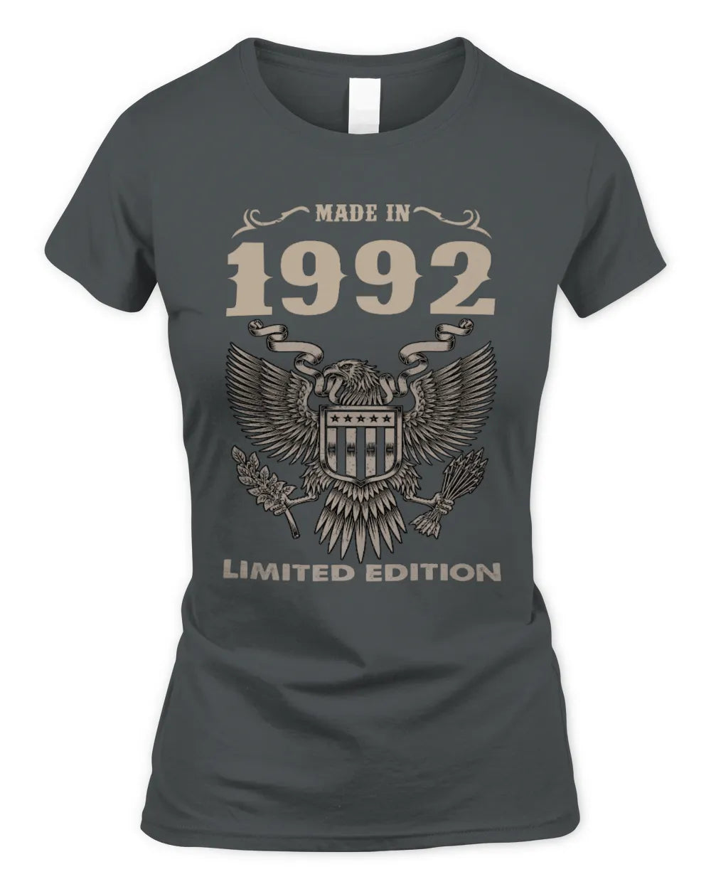 1992 HH89-K2 – Classic Birth Year Limited Edition T-Shirt - Women's Standard T-Shirt - Charcoal