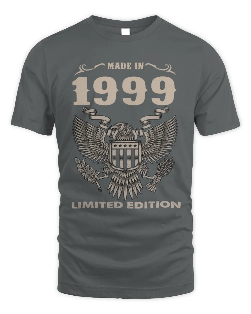 1999 HH89-K2 – Classic Birth Year Limited Edition T-Shirt - Unisex Standard T-Shirt - Charcoal