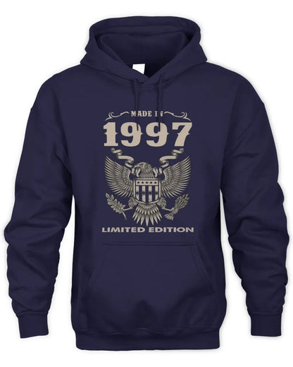 1997 HH89-K2 – Classic Birth Year Limited Edition T-Shirt - Unisex Hoodie - Navy
