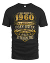 1960 HH89-K2 – Funny Birth Year Multitasker Quote T-Shirt