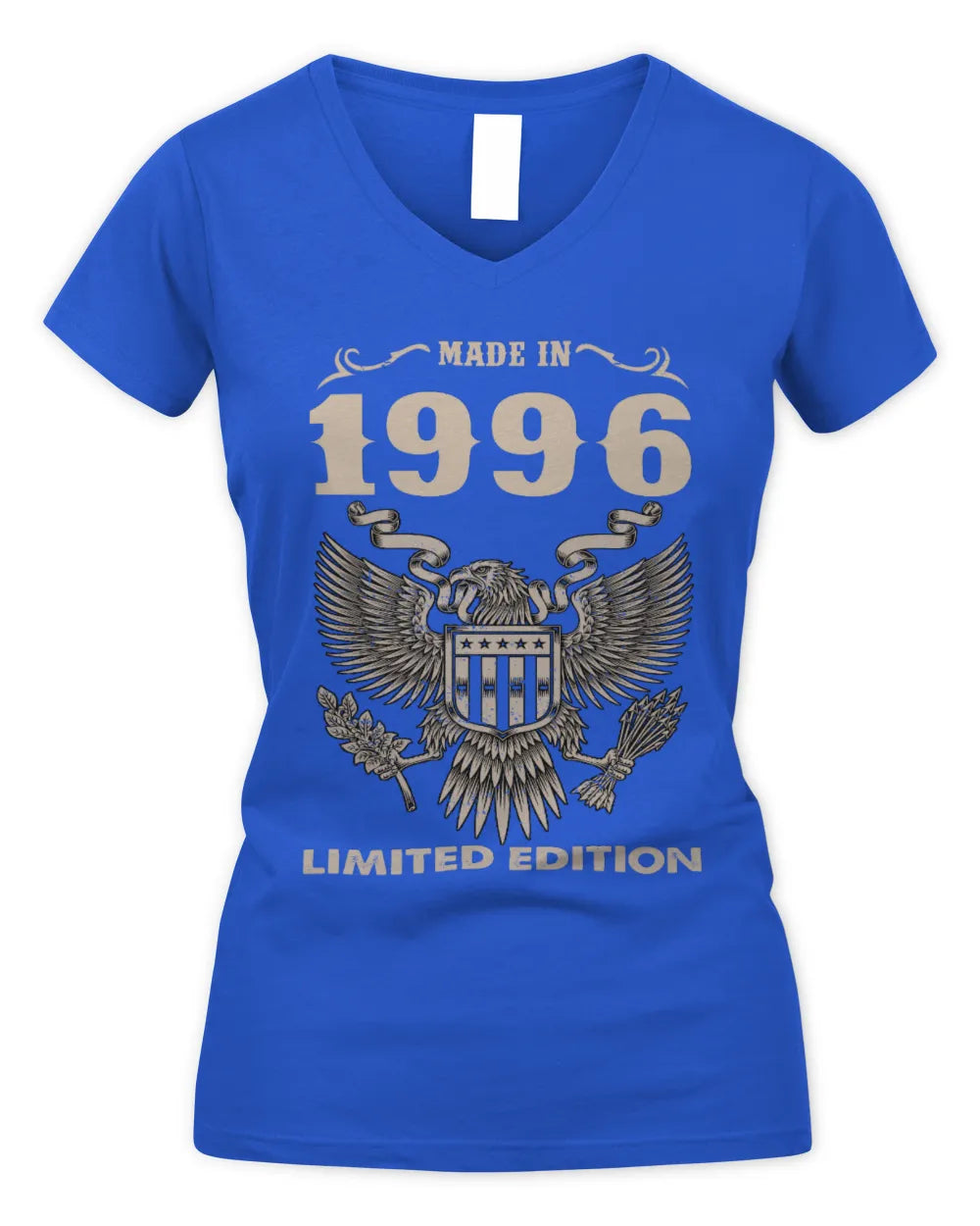 1996 HH89-K2 – Classic Birth Year Limited Edition T-Shirt - Women's V-Neck T-Shirt - Royal