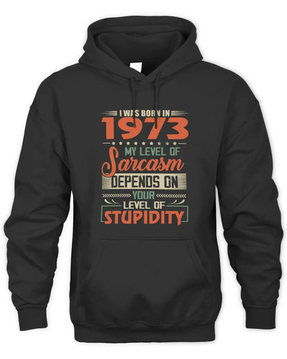 1973 HH89-K2 – Vintage Born to Be Sarcastic T-Shirt