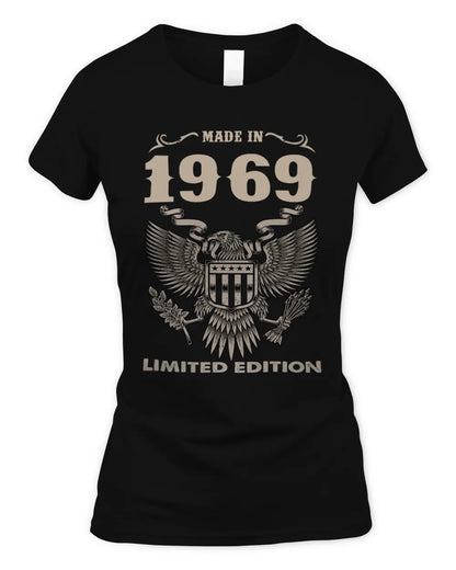 1969 HH89-K2 – Classic Birth Year Limited Edition T-Shirt - Women's Standard T-Shirt - Black