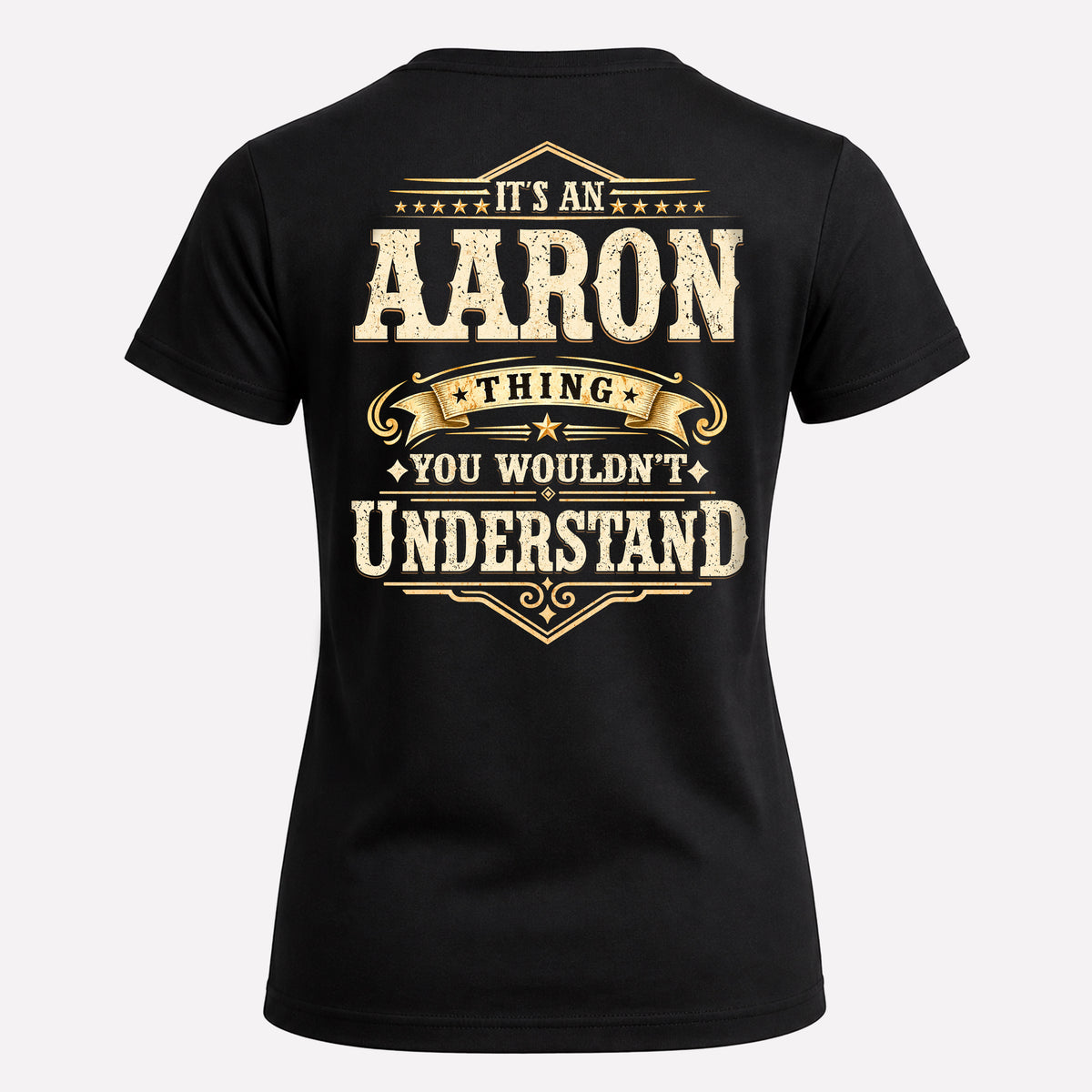 AARON HH-F003–Personalized Name Quote Apparel “It’s an NAME Thing You Wouldn’t Understand”