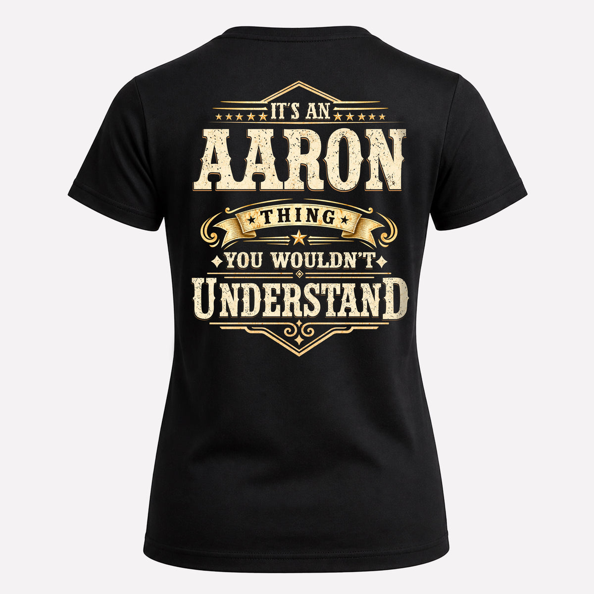 AARON HH-F003–Personalized Name Quote Apparel “It’s an NAME Thing You Wouldn’t Understand”