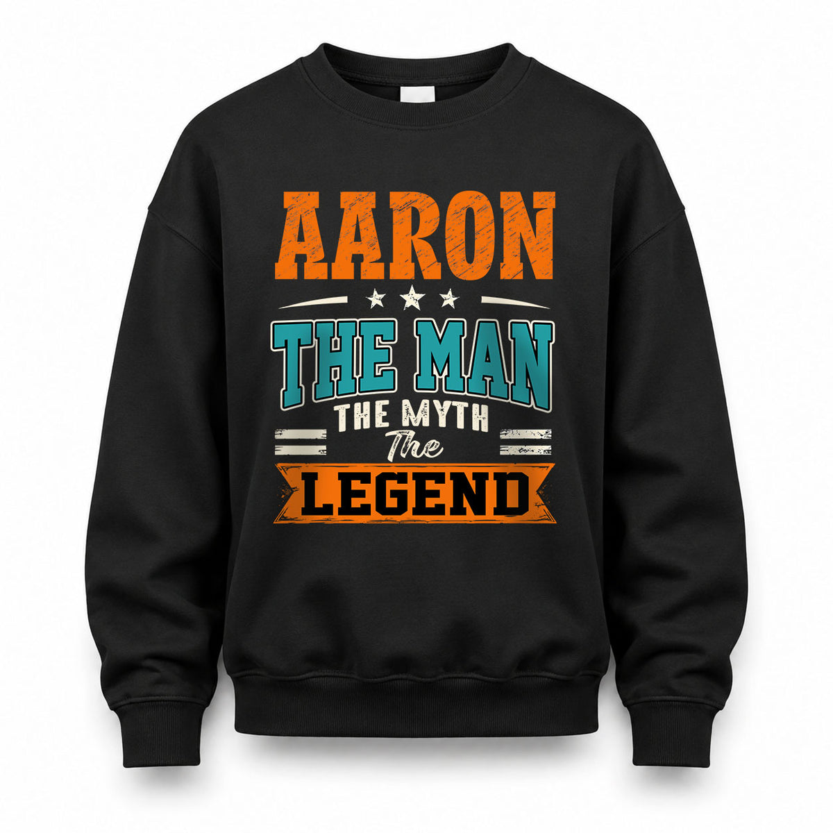 AARON HH F007 The Man The Myth The Legend Personalized Shirt – Gift for Men