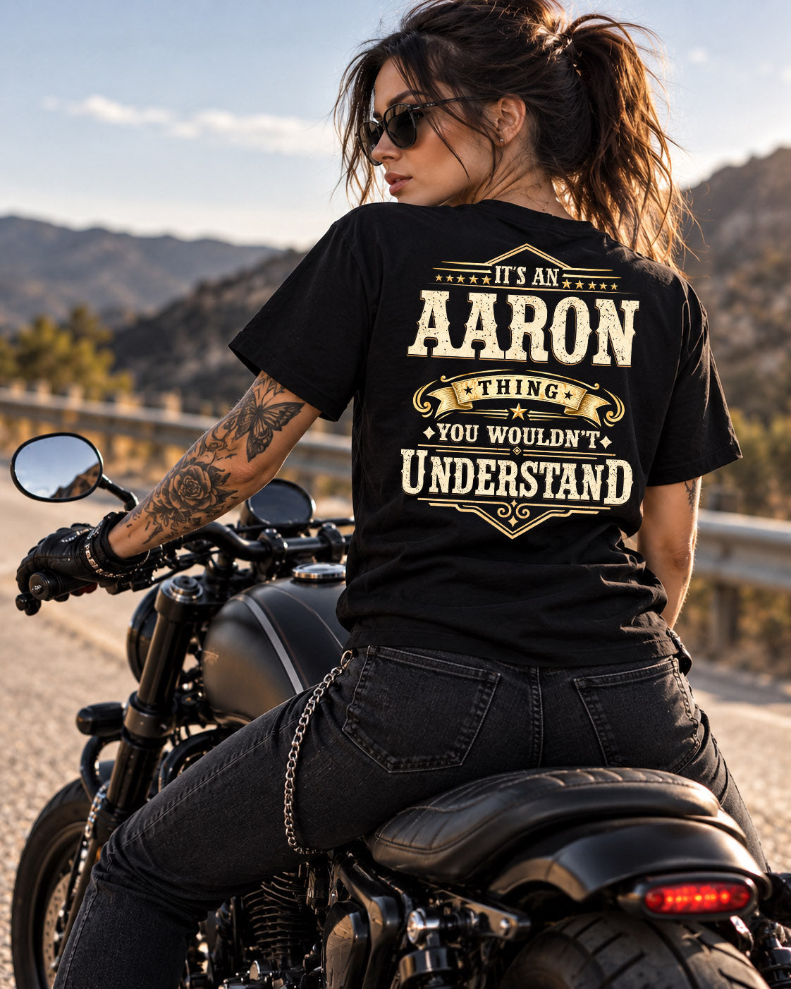 AARON HH-F003–Personalized Name Quote Apparel “It’s an NAME Thing You Wouldn’t Understand”