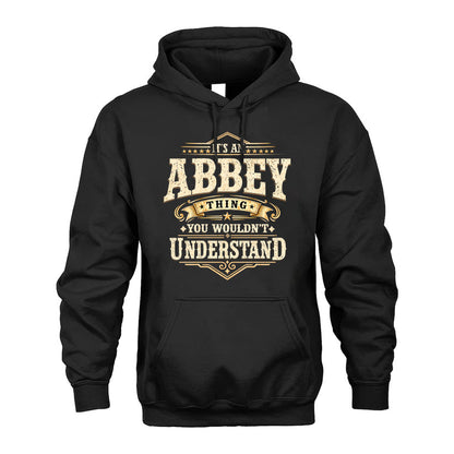 ABBEY HH-F009–Personalized Name Quote Apparel “It’s an NAME Thing You Wouldn’t Understand”
