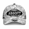 ABBOTT TC01 HH79 Team Your Name Hat, Personalized Camo Baseball Cap, Custom Family Gift, Gift for Him Her