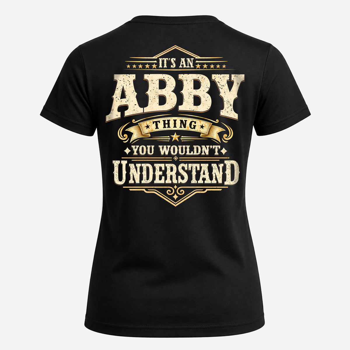 ABBY HH-F003–Personalized Name Quote Apparel “It’s an NAME Thing You Wouldn’t Understand”