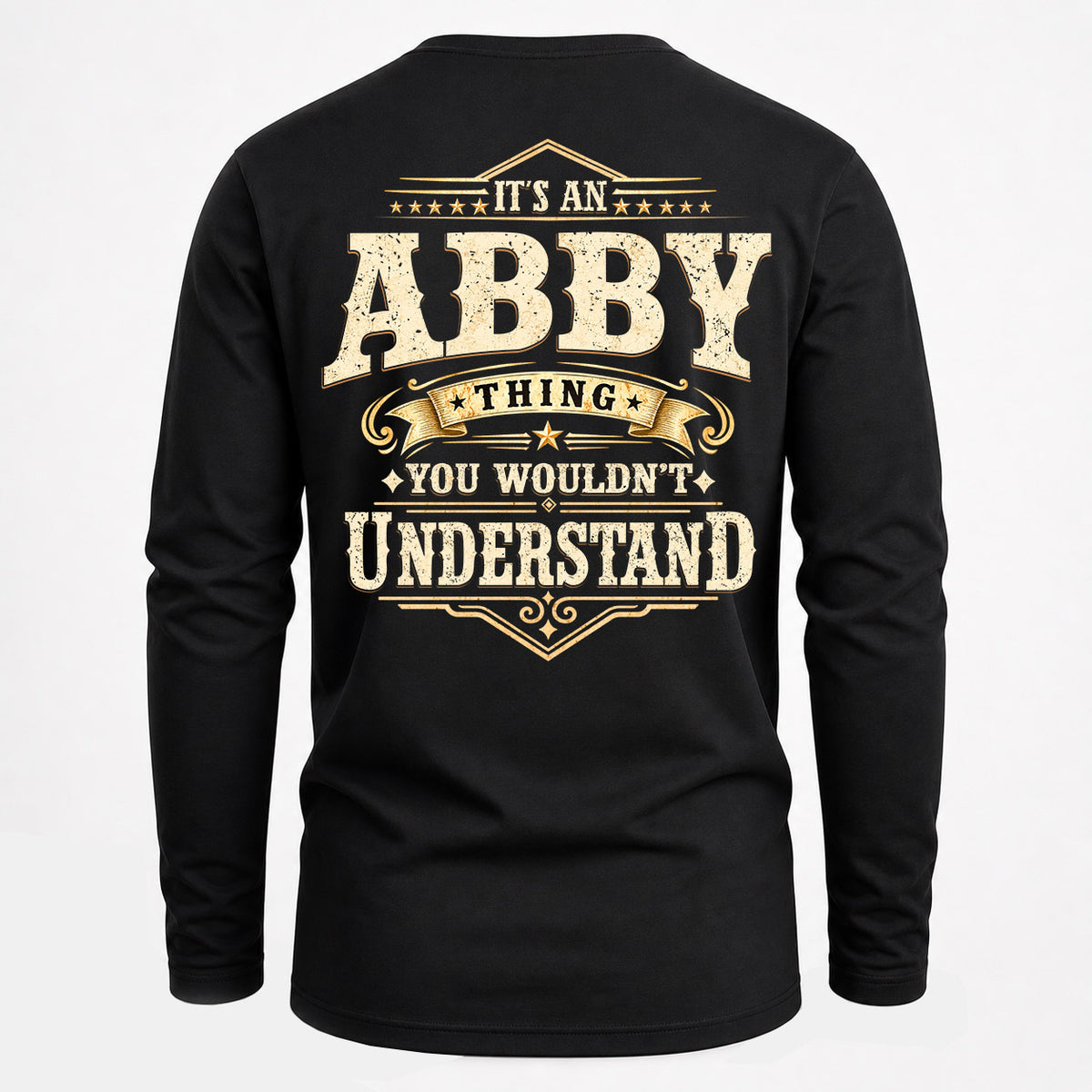 ABBY HH-F003–Personalized Name Quote Apparel “It’s an NAME Thing You Wouldn’t Understand”