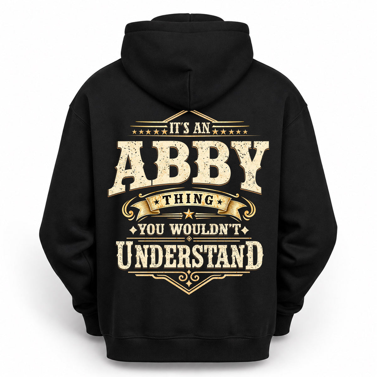 ABBY HH-F003–Personalized Name Quote Apparel “It’s an NAME Thing You Wouldn’t Understand”