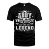 ABBY HH F004 The Man The Myth The Legend Personalized Shirt – Gift for Men