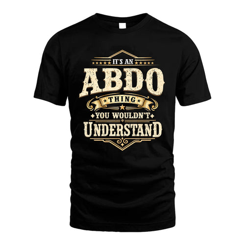 ABDO HH-F009–Personalized Name Quote Apparel “It’s an NAME Thing You Wouldn’t Understand”