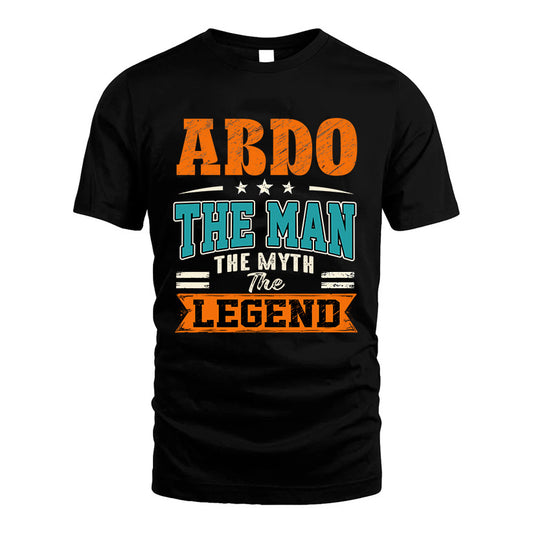 ABDO HH F007 The Man The Myth The Legend Personalized Shirt – Gift for Men