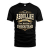 ABDULLAH HH-F009–Personalized Name Quote Apparel “It’s an NAME Thing You Wouldn’t Understand”