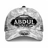 ABDUL TC01 HH79 Team Your Name Hat, Personalized Camo Baseball Cap, Custom Family Gift, Gift for Him Her