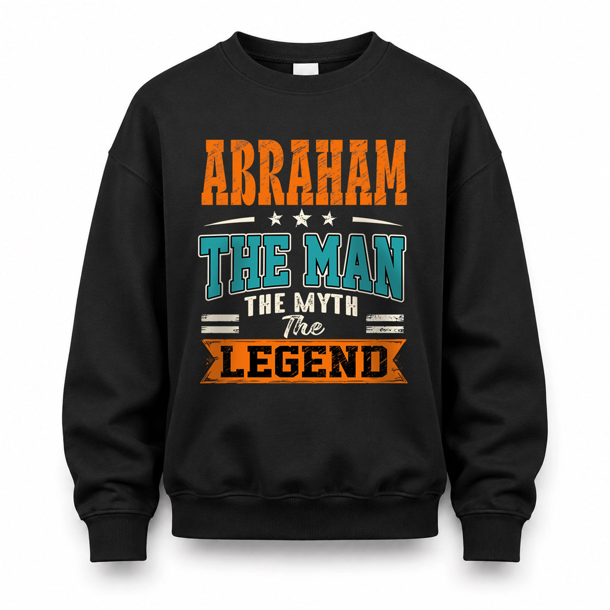 ABRAHAM HH F007 The Man The Myth The Legend Personalized Shirt – Gift for Men