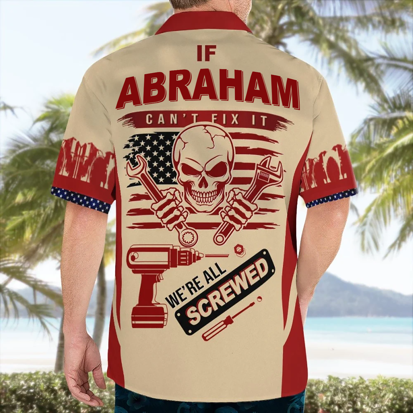 ABRAHAM  HW001 Personalized Name
