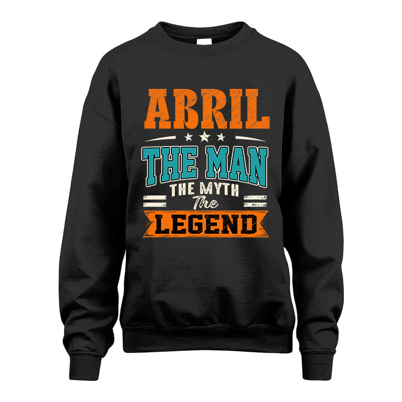 ABRIL HH F007 The Man The Myth The Legend Personalized Shirt – Gift for Men