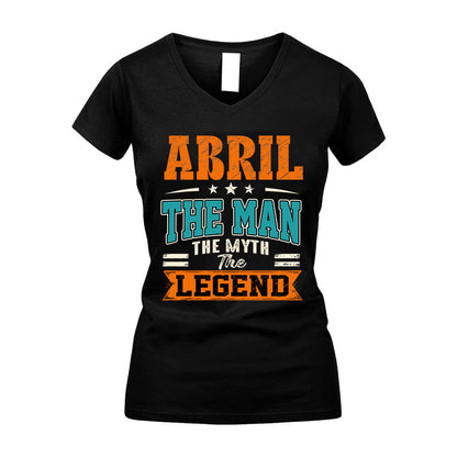 ABRIL HH F007 The Man The Myth The Legend Personalized Shirt – Gift for Men