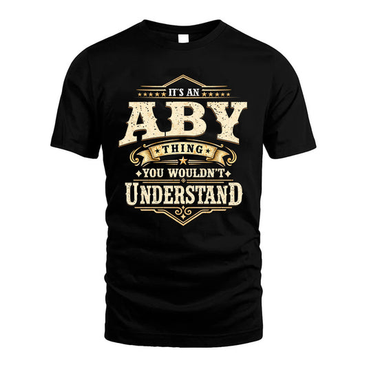ABY HH-F009–Personalized Name Quote Apparel “It’s an NAME Thing You Wouldn’t Understand”