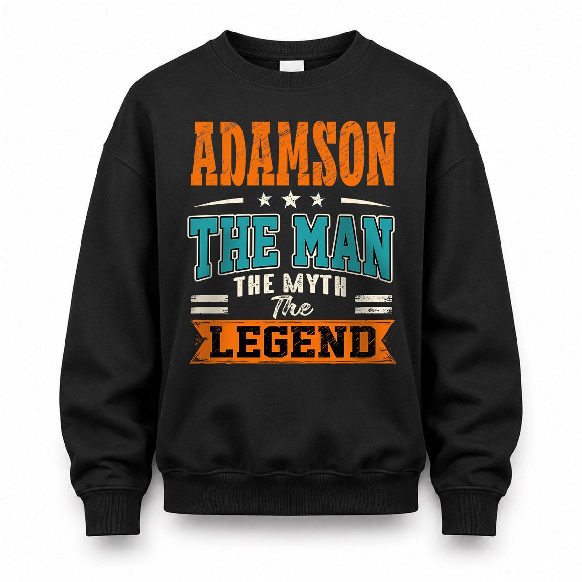 ADAMSON HH F007 The Man The Myth The Legend Personalized Shirt – Gift for Men