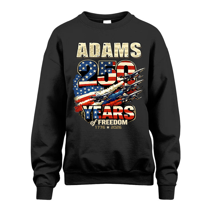 ADAMS HH88-K250-105...250 Years Of Freedom 1776-2026