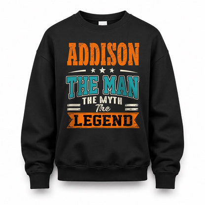 ADDISON HH F007 The Man The Myth The Legend Personalized Shirt – Gift for Men