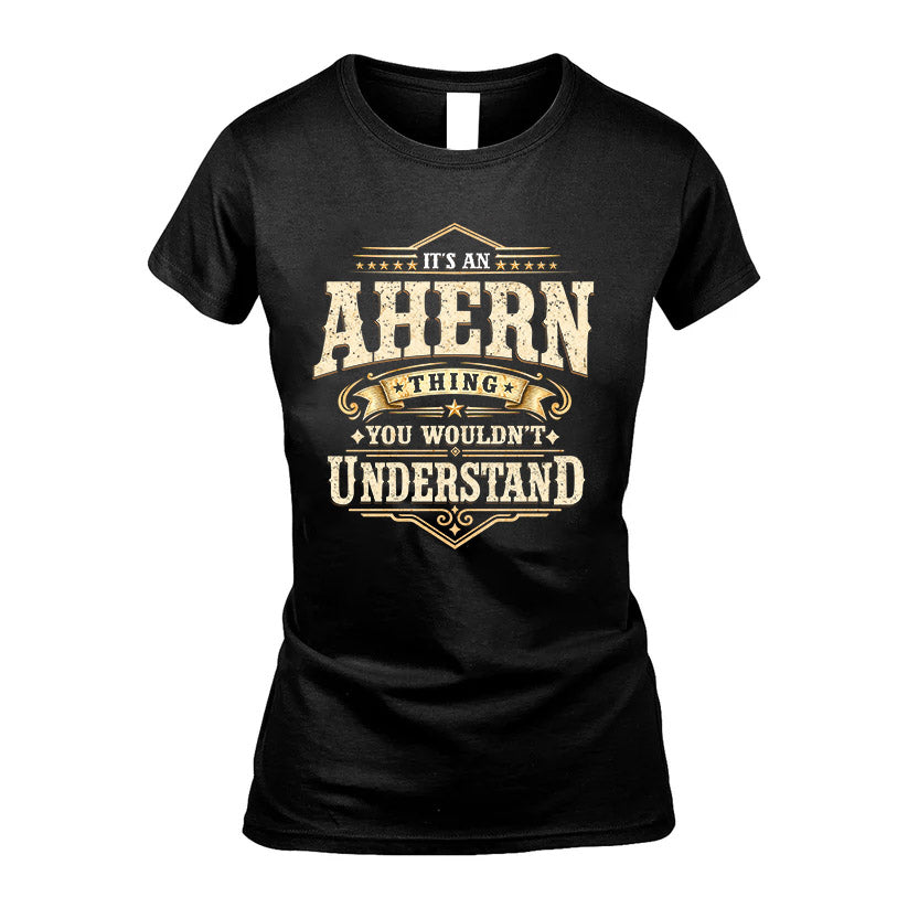AHERN HH-F009–Personalized Name Quote Apparel “It’s an NAME Thing You Wouldn’t Understand”